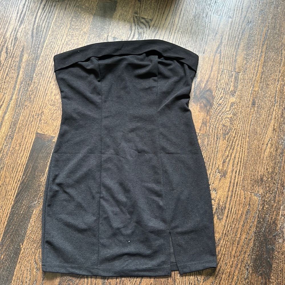 Black mini dress size M